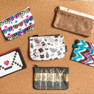 Lot of 6 Ipsy bags (empty)